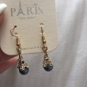 Paris pearl earrings